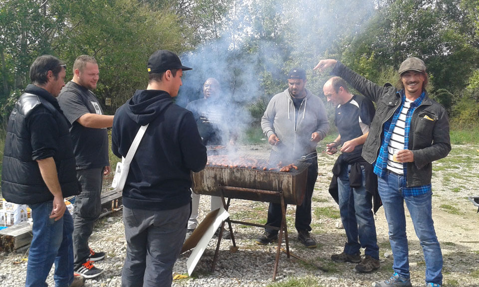 le barbecue de la petite ourse